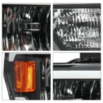 MOSTPLUS Pair Front LED DRL Headlights Assembly for 2009-2014 Ford F150 F-150 Pickup - Image 5