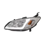 MOSTPLUS Pair Headlights Assembly w/ LED DRL Bar & Dynamic Signal for 2004 2005 Honda Civic - Image 6