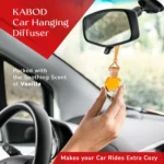 Luxury Car Air Freshener Hanging Men Women Vanilla Long Lasting Scent Diffuser - Image 2