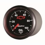 Autometer 3621-00406 Mechanical Engine Oil Pressure Gauge 0-100PSI for Chevy - Image 2