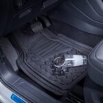Auto Drive 2PC Rubber Floor Mats Diamond Plate Black- Universal Fit for Cars, Trucks,AD071714B - Image 5