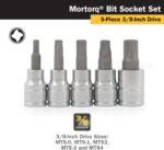 Titan 68965 5-Piece 3/8-Inch Drive Mortorq Bit Socket - Image 4