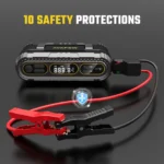 AVAPOW Jump Starter with Air Compressor, 2000A Portable Car Battery Jumper Starter with 150PSI Tire Inflator, 12V Jump Box Battery Pack - Image 5
