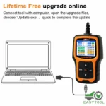 ANCEL AD410 OBD2 Scanner Code Reader Auto Car Diagnostic Scan Tool Check Engine Light Fault - Image 9