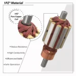 1PZ 225-CZ0 Chinese 90cc 110cc 125cc ATV Starter Motor 3 Bolt TAOTAO ROKETA COOLSTER SUNL - Image 4