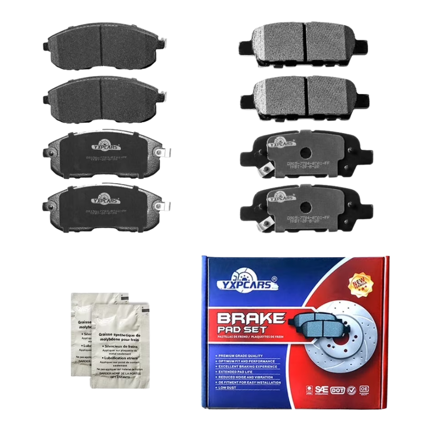 Дизайн-без-назви-6-e1770825610152.png Front & Rear Disc Ceramic Brake Pads for 2002-2012 Nissan Altima 2011-2017 Juke - Image 1